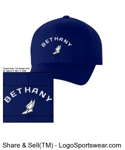 Bethany Low Profile Twill Flex Fit Cap Design Zoom